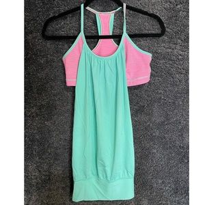 Lululemon tank with built in sports bra